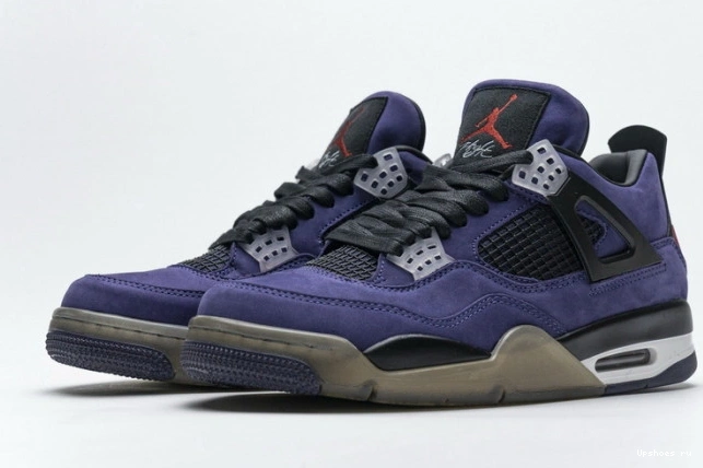 Air AJ4-766302 Scott x Purple Retro 4 Jordan Travis 0515